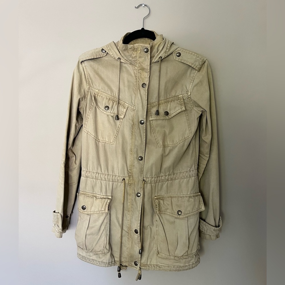 Aritzia Talula tan military jacket